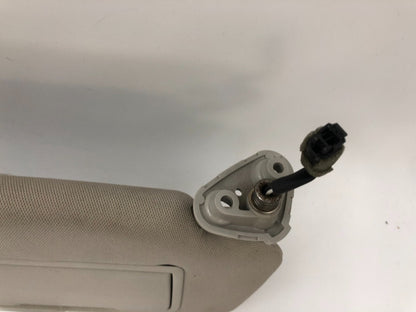2010-2014 Subaru Legacy Passenger Sun Visor Gray Illuminated OEM B02B29005