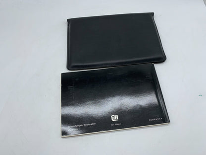 2003 Dodge Neon Owners Manual Set with Case OEM C03B56021