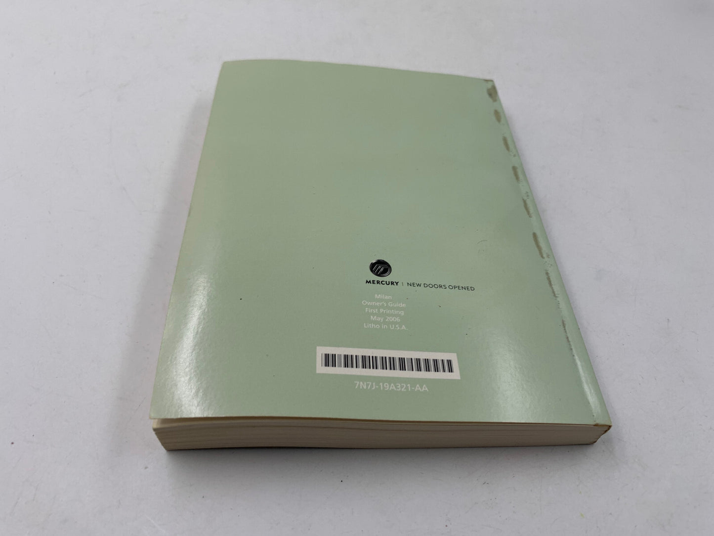 2007 Mercury Milan Owners Manual Set with Case OEM B01B03003