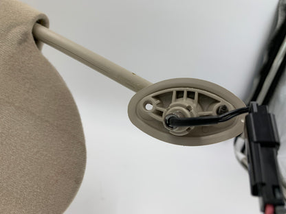 2001 Chrysler PT Cruiser Passenger Sun Visor Tan Illuminated OEM D03B29031