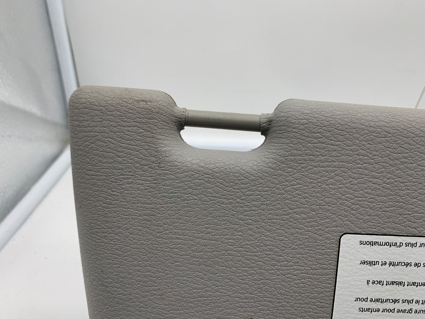 2008-2010 BMW E60 Driver Sun Visor Gray Illuminated OEM A03B53005