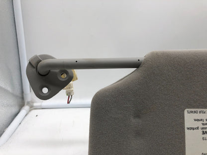 2005-2012 Toyota Avalon Passenger Sun Visor Gray Illuminated OEM A02B41006