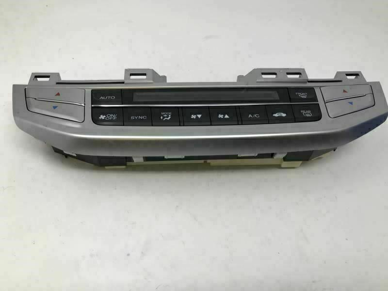 2015 Honda Accord AC Heater Climate Control Unit OEM D02B10014