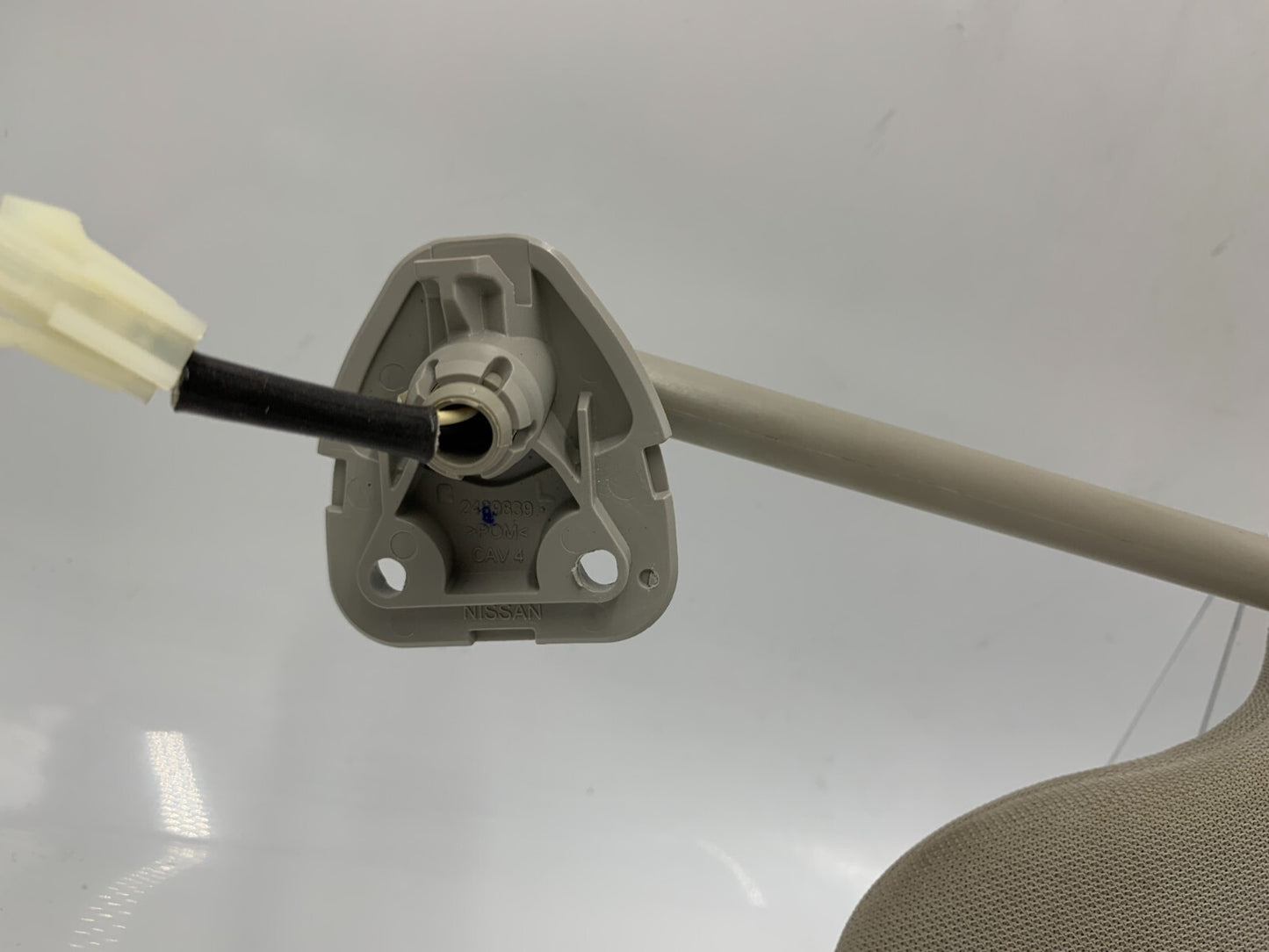 2015-2018 Nissan Murano Driver Sun Visor Gray Illuminated OEM E01B60003