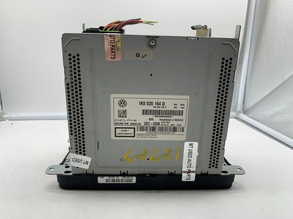 2011-2014 Volkswagen Jetta AM FM CD Player Radio Receiver OEM A02B40003
