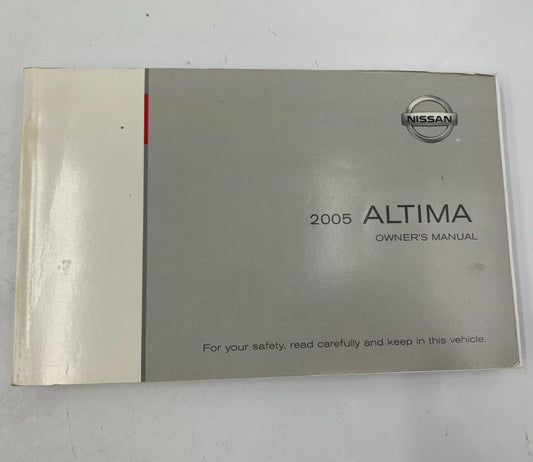 2005 Nissan Altima Owners Manual OEM C04B32029