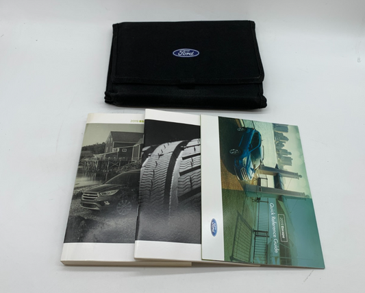 2019 Ford Escape Owners Manual Set with Case OEM B01B04003
