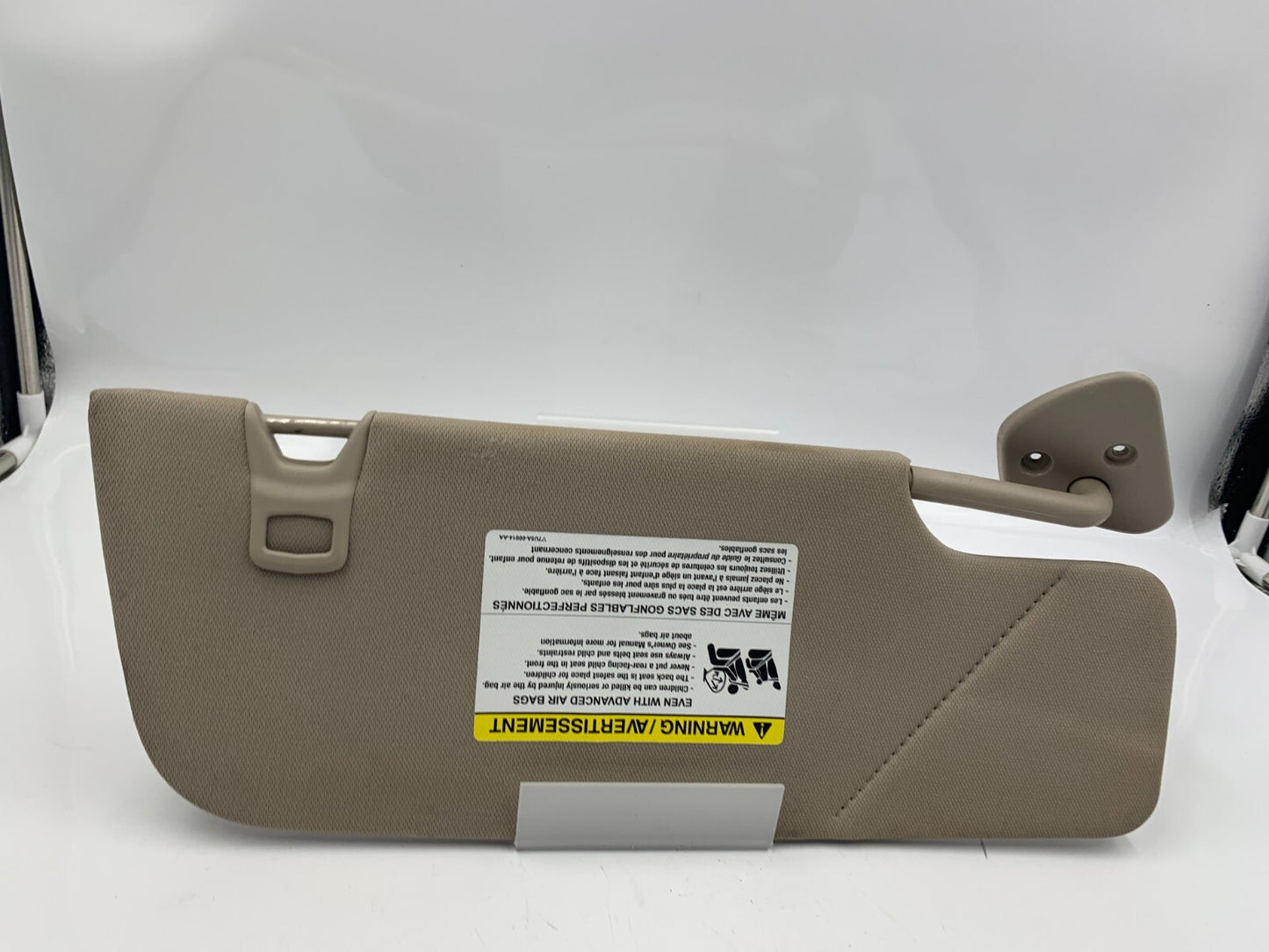2005-2011 Ford Mustang Driver Sun Visor Gray OEM E02B45022