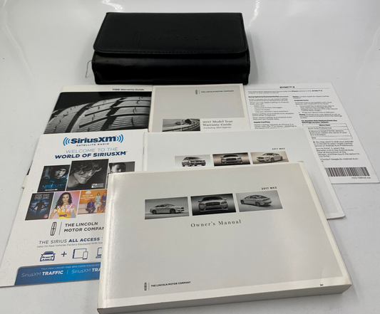 2013 Lincoln MKZ Owners Manual Set with Case OEM D01B69007