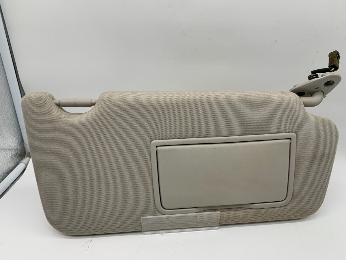 2010-2014 Subaru Legacy Passenger Sun Visor Gray Illuminated OEM B03B30006