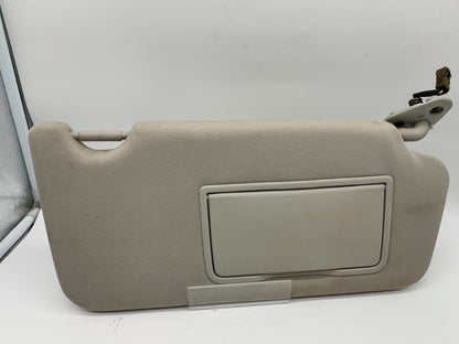 2010-2014 Subaru Legacy Passenger Sun Visor Gray Illuminated OEM B03B30006