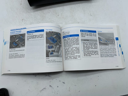 2015 Hyundai Genesis Owners Manual Set with Case OEM R01B16005