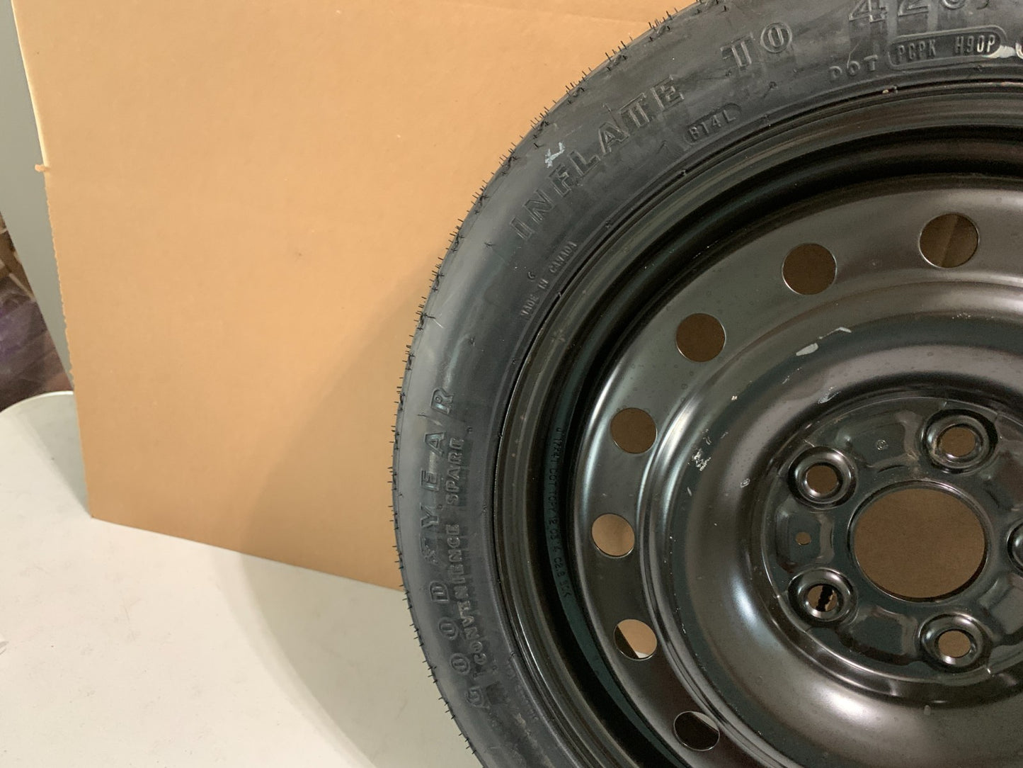 2011-2015 Honda Odyssey 17" Spare Tire Wheel Compact Donut T135/80D17 OEM