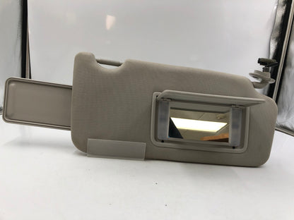 2010-2014 Subaru Legacy Passenger Sun Visor Gray Illuminated OEM B02B29005