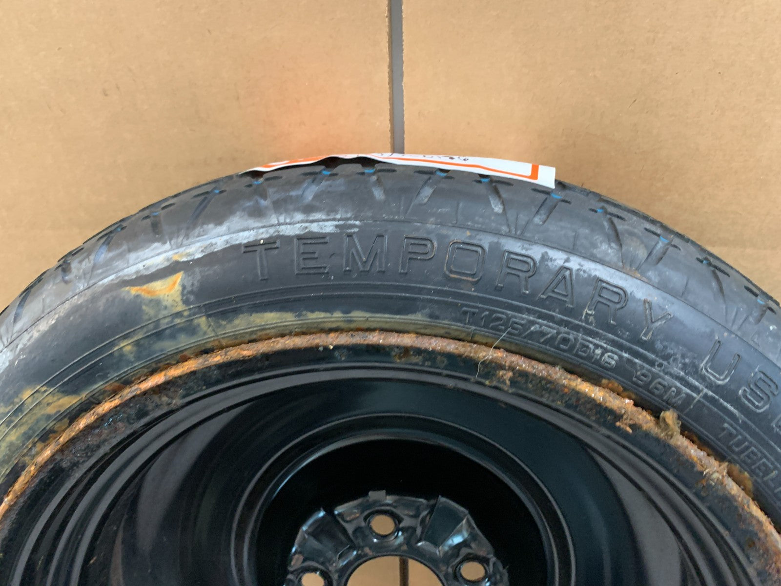 2004-2013 Mazda 3 Mazda3 16" Spare Tire Compact Donut T125/70D16 OEM