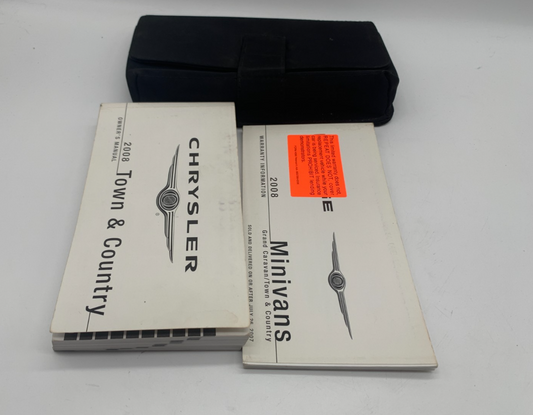 2008 Chrysler Town & Country Owners Manual Set with Case OEM