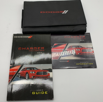2012 Dodge Charger Owners Manual Set with Case OEM C03B46017