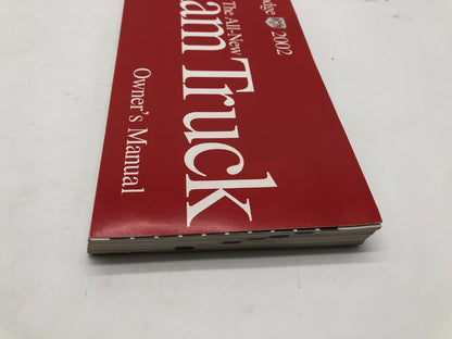 2002 Dodge Ram Truck Owners Manual Set with Case OEM E02B18004