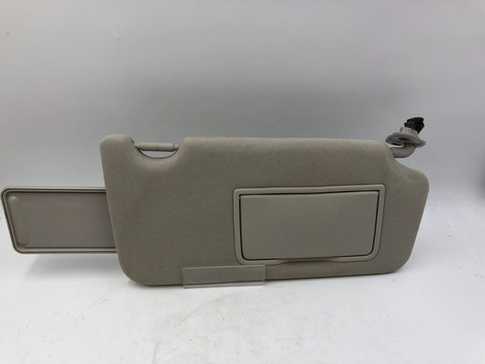 2010-2014 Subaru Legacy Passenger Sun Visor Gray Illuminated OEM B04B30009