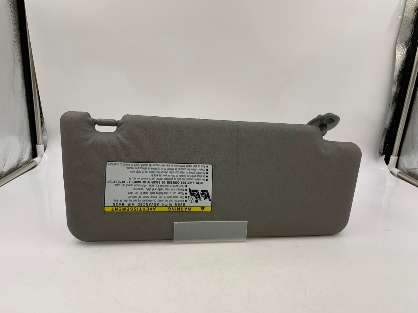 2009-2011 Toyota Tacoma Driver Sun Visor Gray OEM A02B31027