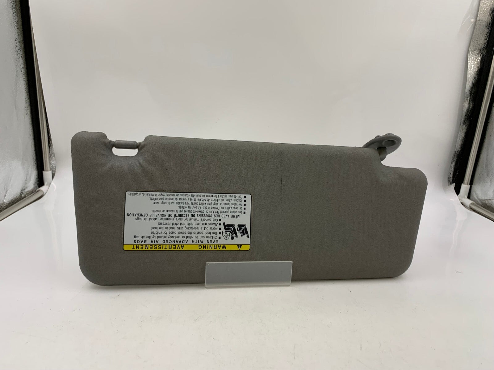 2009-2011 Toyota Tacoma Driver Sun Visor Gray OEM A02B31027