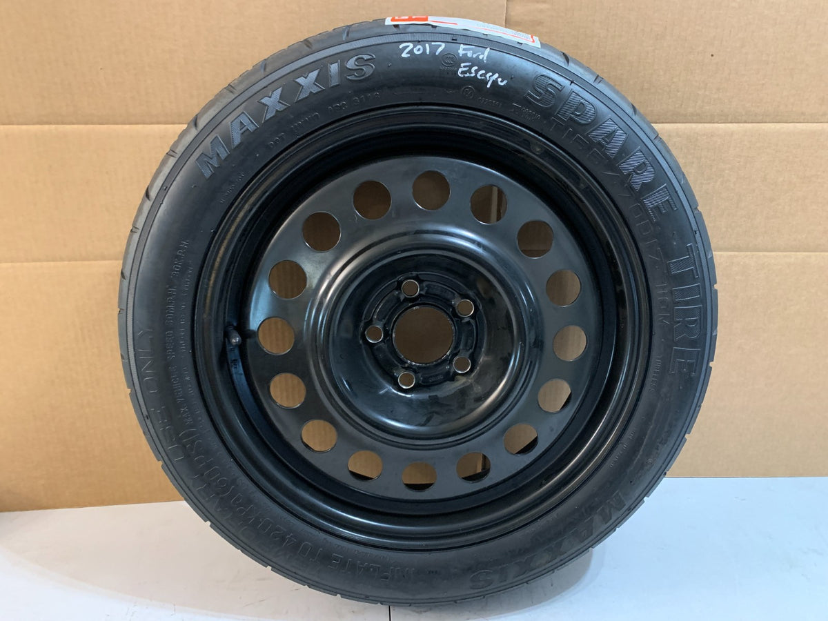 2013-2019 Ford Escape Spare Tire 17" Compact Donut with Jack Kit T155/70D17