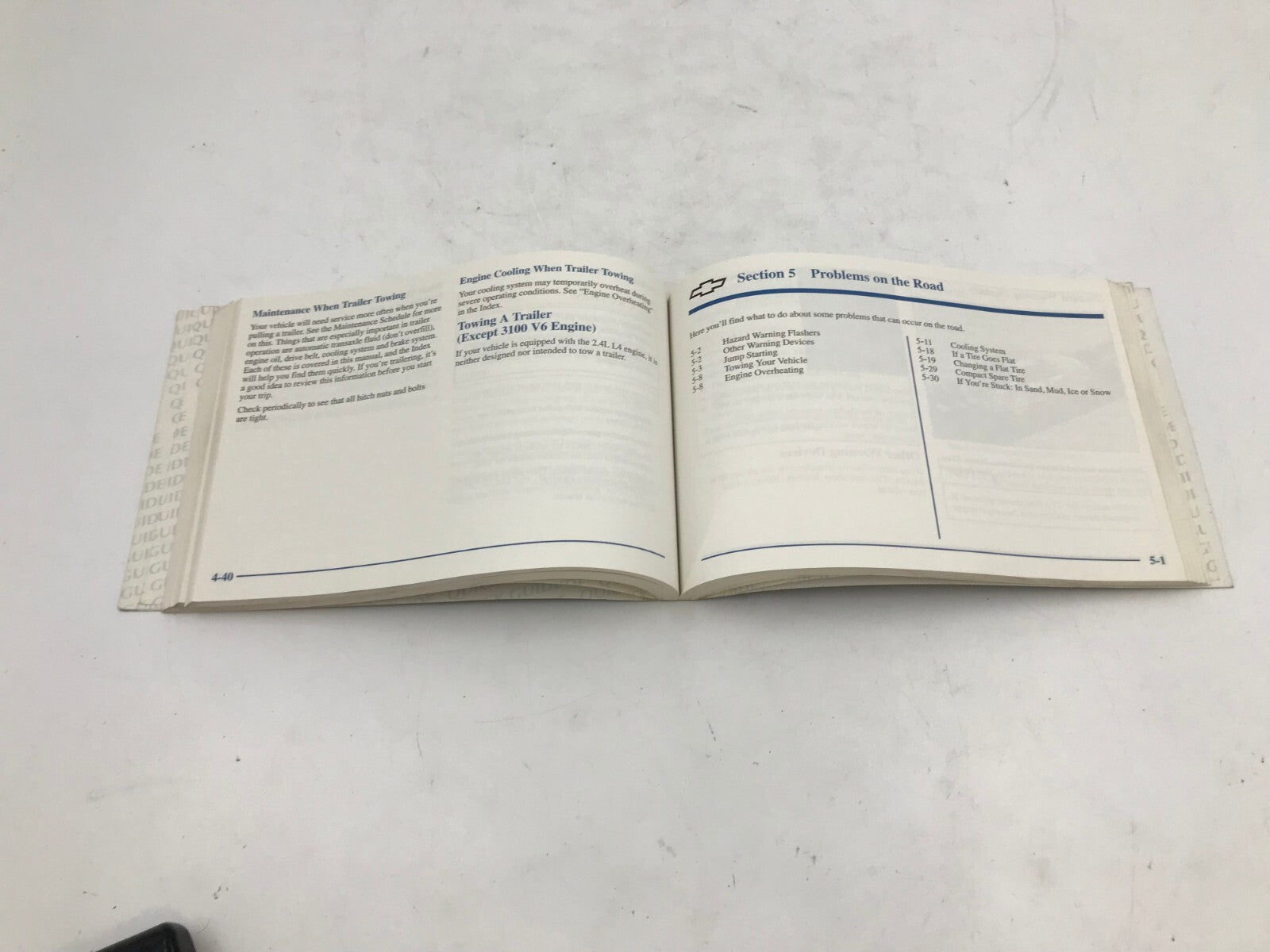 1999 Chevrolet Malibu Owners Manual OEM C02B38013