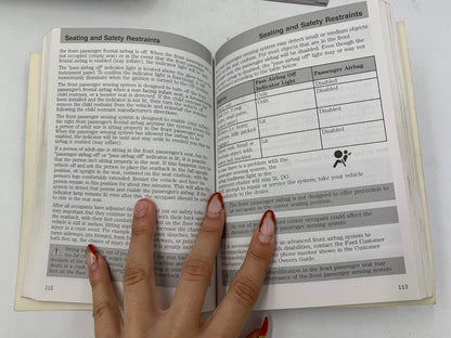 2005 Mercury Montego Owners Manual Set with Case OEM A02B36003