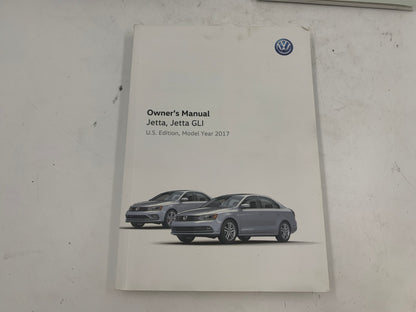 2017 Volkswagen Jetta GLI Owners Manual Set with Case OEM E04B07069