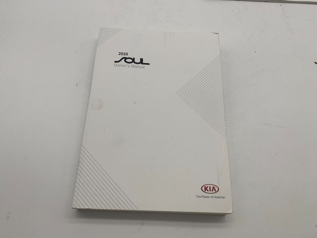 2020 Kia Soul Owners Manual Set OEM R01B23014