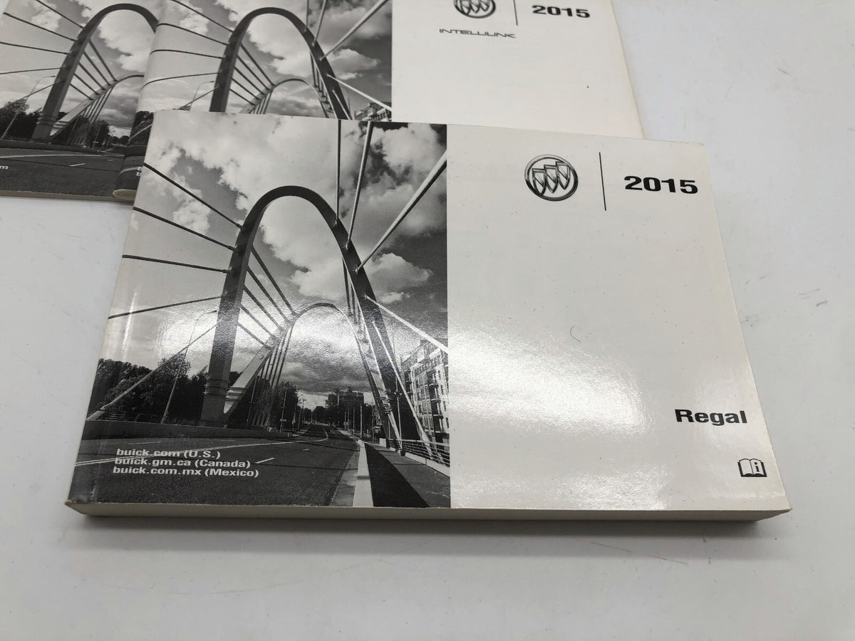 2015 Buick Regal Owners Manual Set with Case OEM R01B20015