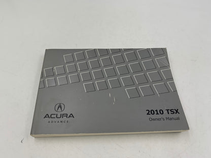 2010 Acura TSX Owners Manual Set with Case OEM C02B41026