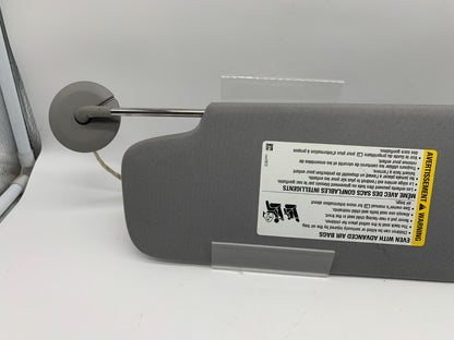 2021-2022 Chevrolet Trailblazer Passenger Sun Visor Gray OEM C01B07013
