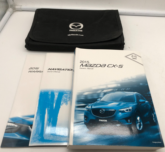 2015 Mazda CX-5 CX5 Owners Manual with Case OEM E01B17030
