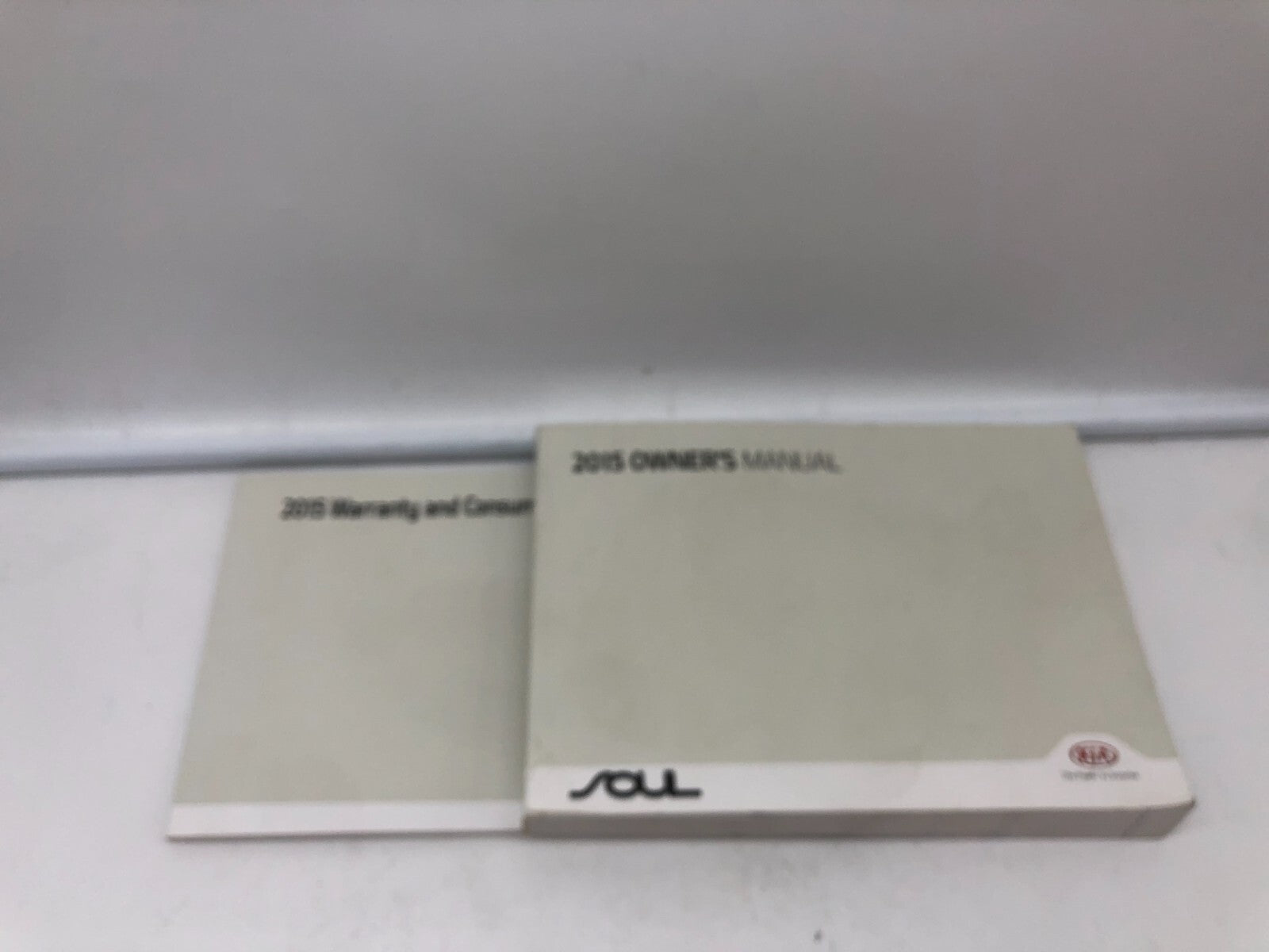 2015 Kia Soul Owners Manual Set OEM D03B61009