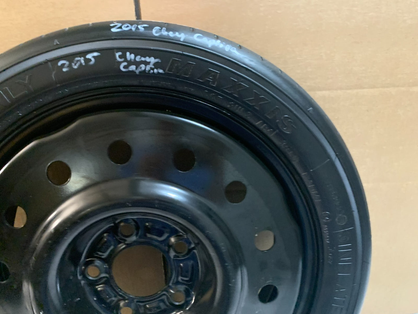 2012-2015 Chevy Captiva 16" Spare Tire Wheel Compact Donut T135/70R16