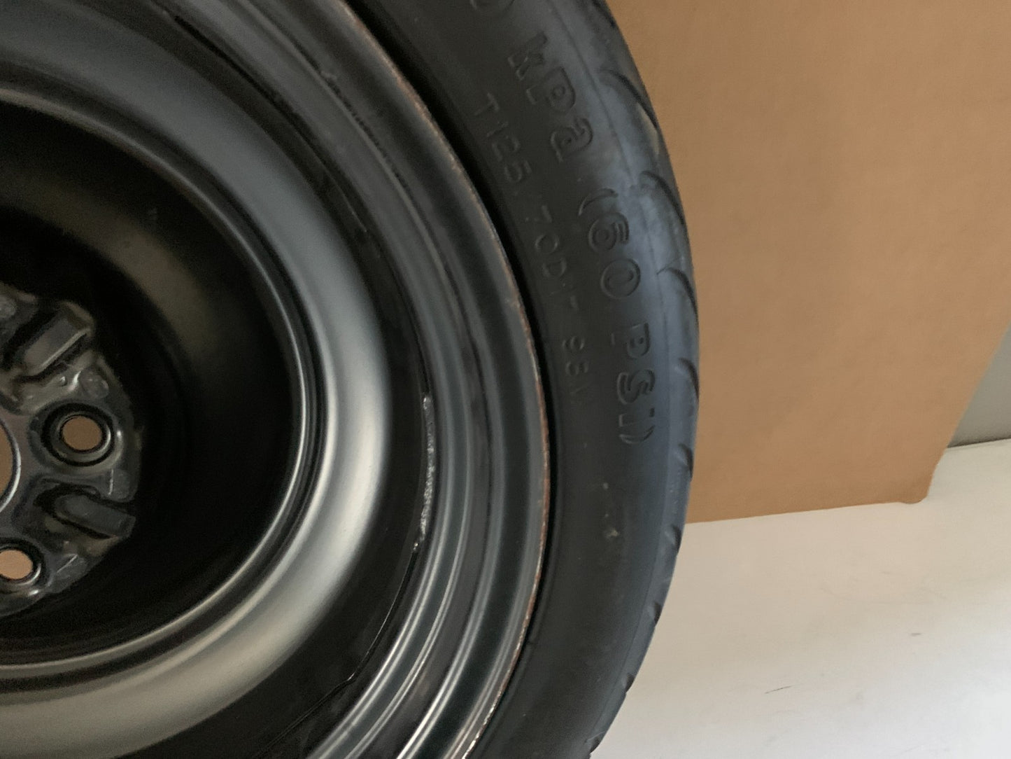2006-2015 Lexus IS250 IS 250 17" Spare Tire Wheel Compact Donut T125/70D17