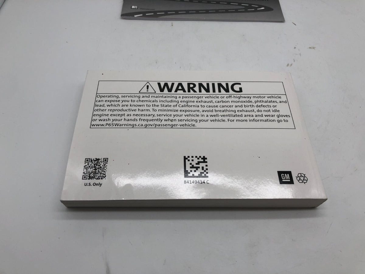 2019 Chevrolet Traverse Owners Manual Set OEM B03B63016