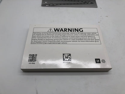 2019 Chevrolet Traverse Owners Manual Set OEM B03B63016