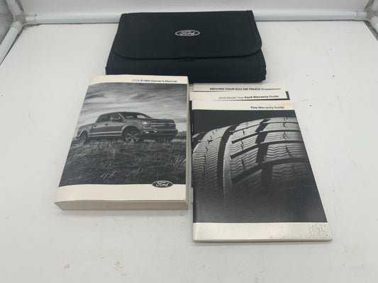 2018 Ford F-150 F150 Owners Manual Set with Case OEM A01B30102