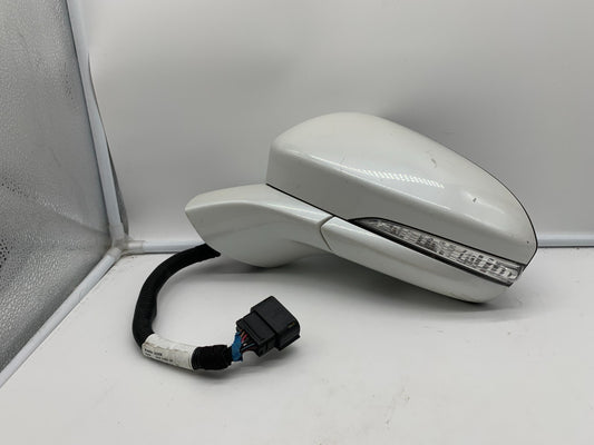 2019-2020 Ford Fusion Driver Side View Power Door Mirror White BSA OEM C04B38003