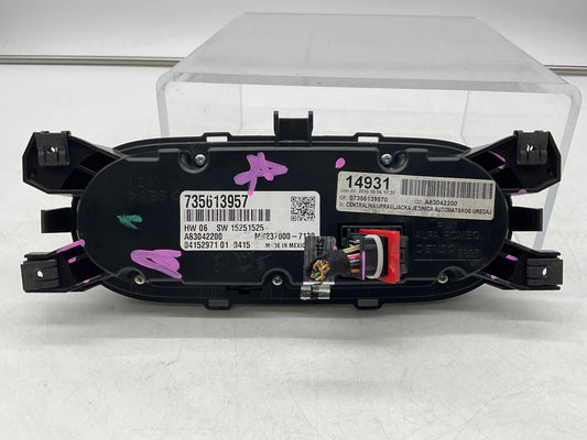 2012-2017 Fiat 500 AC Heater Climate Control Unit OEM A01B02083