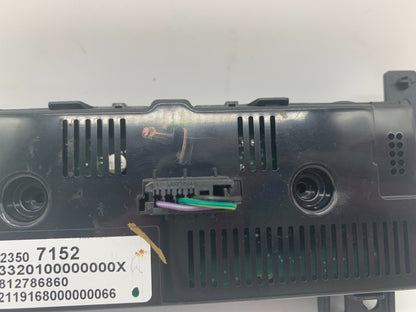 2018-2020 Chevrolet Traverse Rear Climate Control AC Heater OEM E01B53007