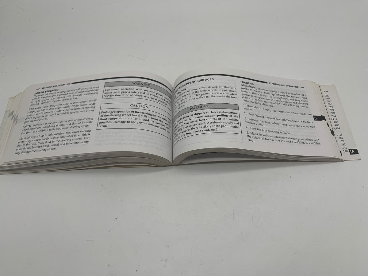2008 Chrysler Town & Country Owners Manual OEM A02B44058