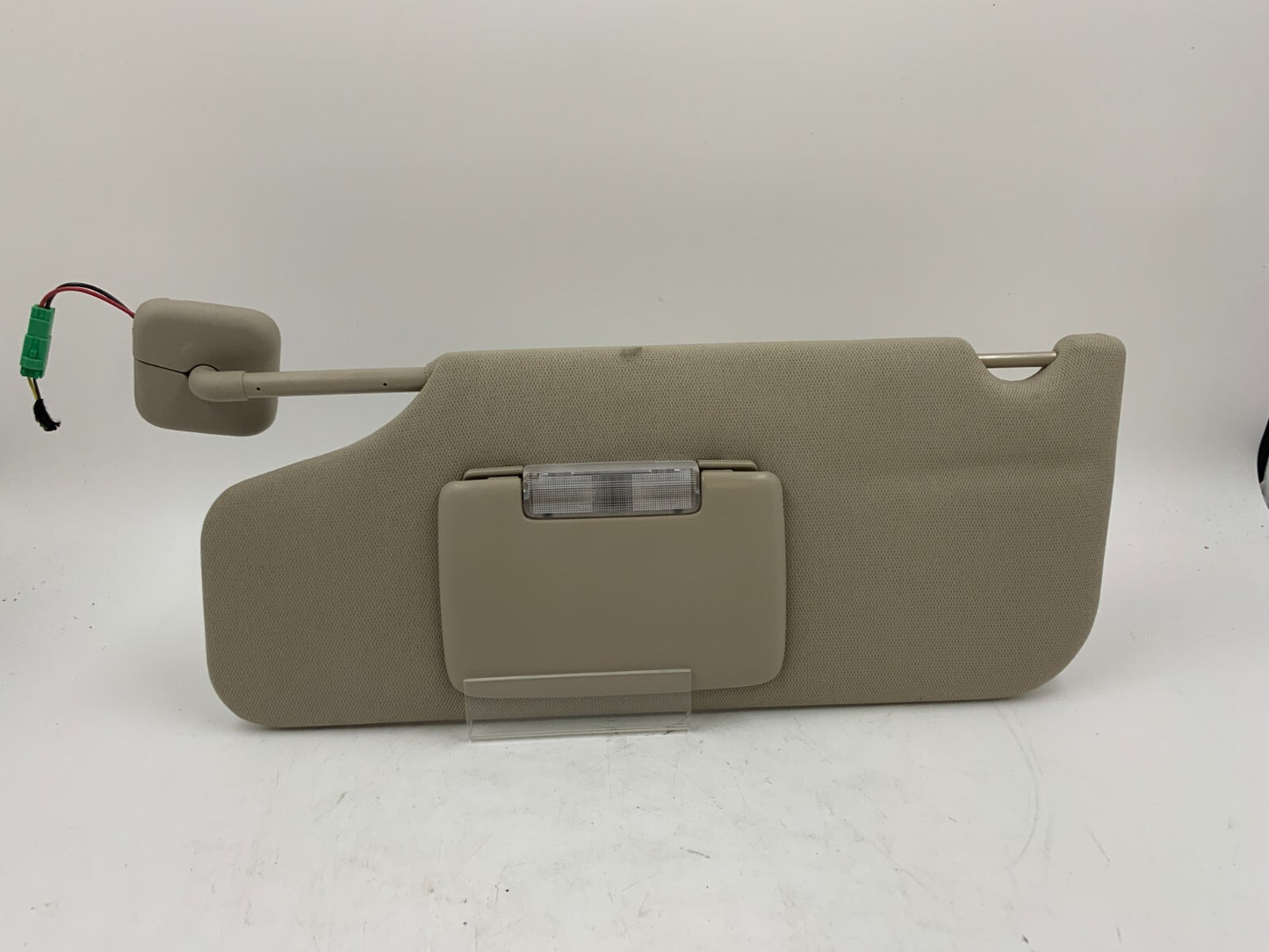 2010-2011 Ford Taurus Driver Sun Visor Gray Illuminated OEM E01B67009