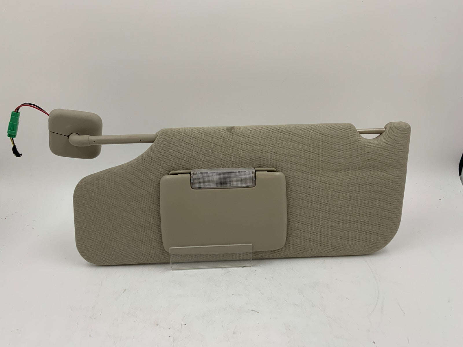 2010-2011 Ford Taurus Driver Sun Visor Gray Illuminated OEM E01B67009