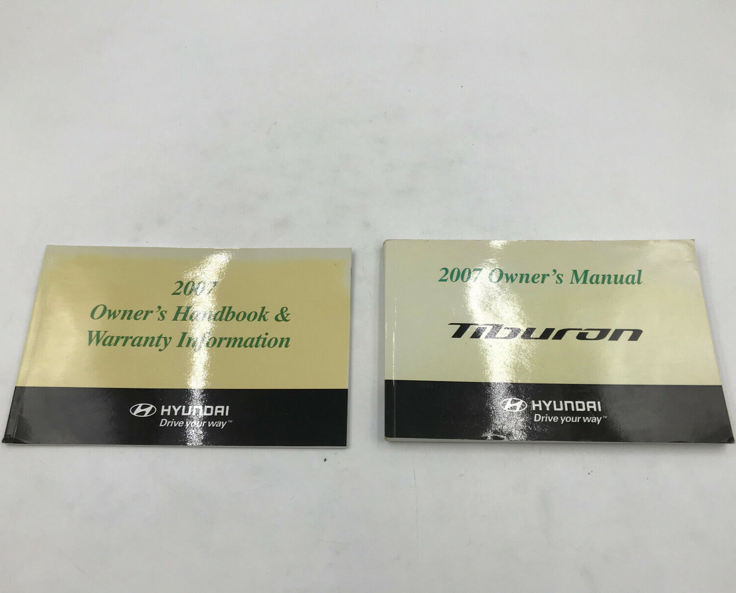 2007 Hyundai Tiburon Owners Manual Set OEM A04B27027