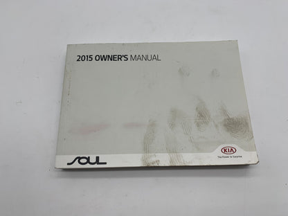 2015 Kia Soul Owners Manual Set OEM A02B43010