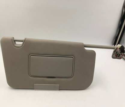 2014-2017 Nissan Rogue Passenger Sun Visor Gray Illuminated OEM D01B40010