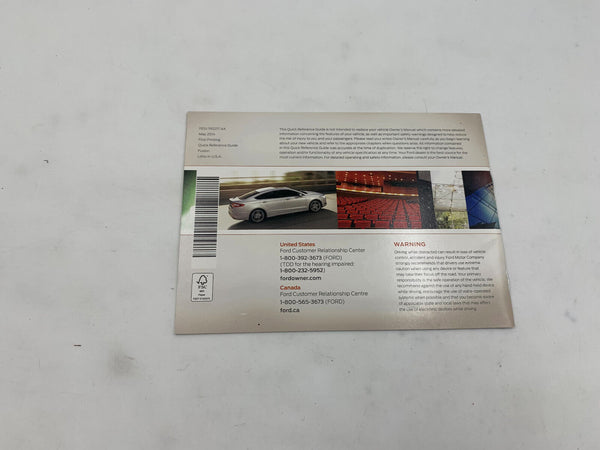 2015 Ford Fusion Owners Manual Handbook Spanish Edition OEM B04B33019